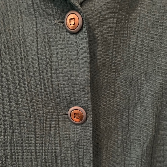 🫐 Vintage 80s grandma dark turquoise matching set - Picture 9 of 10